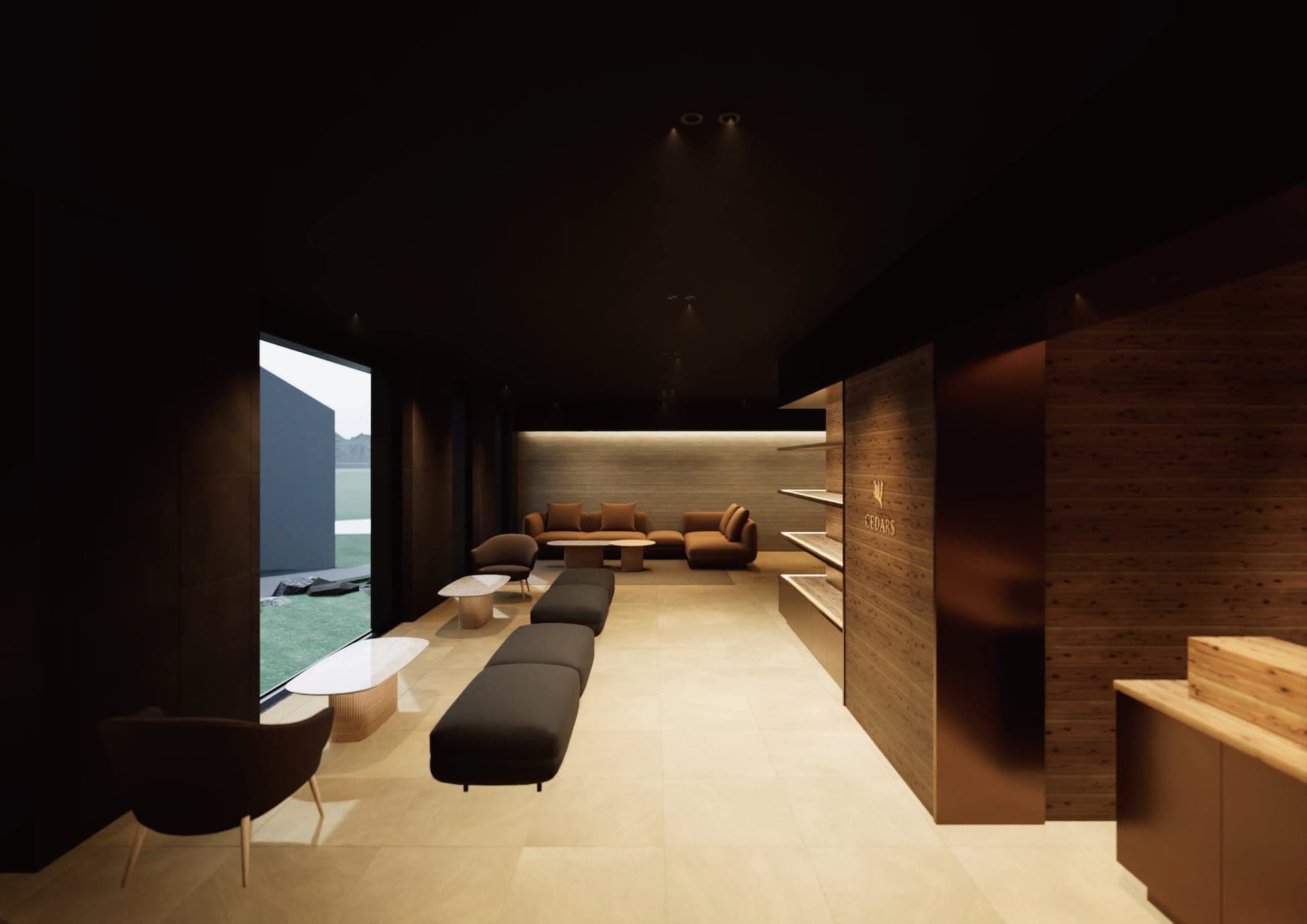 Cedars Hotel Exterior